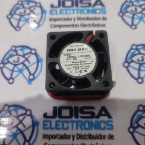 1608KL-05W-B50 Fan Tubeaxial 24VDC Square - 40mm L x 40mm H Ball 9.5 CFM (0.266m³/min) 2 Wire Leads from NMB Technologies Corporation