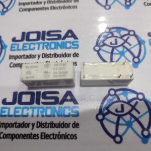 RELE DE 12VDC; 10A 250VCA; SPDT; 5 PINOS; HONGFA; HF118F 012-1ZS1T ; _ Marca · HONGFA ; Código de relé · HF118F / 012-1ZS1T ; Tipo de contacto · 1 contacto / SPDT.