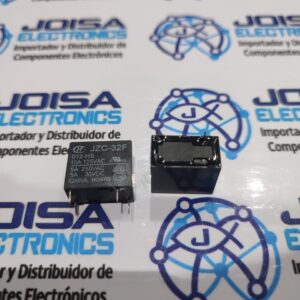 JZC-32F-012-HS 1.16 oz; Contenido del paquete: 5 unidades x retardo de potencia; Modelo: JZC-32F-012-HS. Color principal: negro; tamaño del cuerpo: 0.724 x 0.598 x ... Corriente de conmutación máxima: ‎10 Amperios Dimensiones del paquete: ‎2.48 x 1.63 x 0.79 p... Peso del producto: ‎0.012 onzas Nivel de sonido: ‎0.05 d