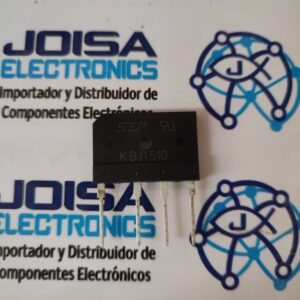 Fabricante N.º: KBJ1510 · Fabricante: GeneSiC Semiconductor · Descripción: Rectificadores en puente 1000V 15A KBJ Silicon Bridge Rectifer