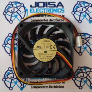 R127010BU Nivel de ruido. 45 dB ; Este artículoEVERFLOW 707010mm R127010BU 12V 0.45A 3Wire 7cm square Cooling Fan ; Dimensiones del paquete, ‎3.46 x 2.87 x 0.47