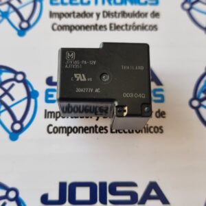 RELE JTV1AS-PA-12V PANASONIC (12VDC 4 PINES). Relay 12VDC, 4 pines (SPST-NO), 30 Amp / 250VAC, montaje en PCB. Marca, PANASONIC. Código, JTV1AS-PA-12V.