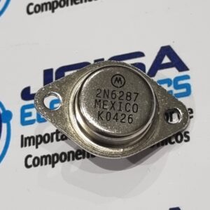 2N6287 Transistor NPN DARLINGTON 100V 20A. Cápsula THD TO3. 2N6287