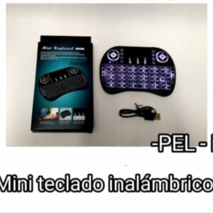 Mini Teclado Inalámbrico. S/35.00 S/35.00. En stock. Recargable y Retroiluminado. Hay existencias. Mini Teclado Inalámbrico