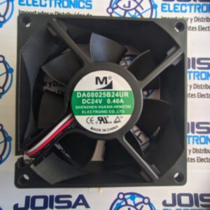 DA08025B24UR 24V DC 0.40A 80x80x25mm ventilador de refrigeración de servidor de 3 cables