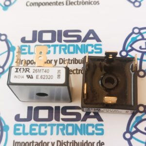 Rectificador en puente, VS-26MT40, Trifásico, 25A 400V, Conexión de silicio D 63, 5 pines