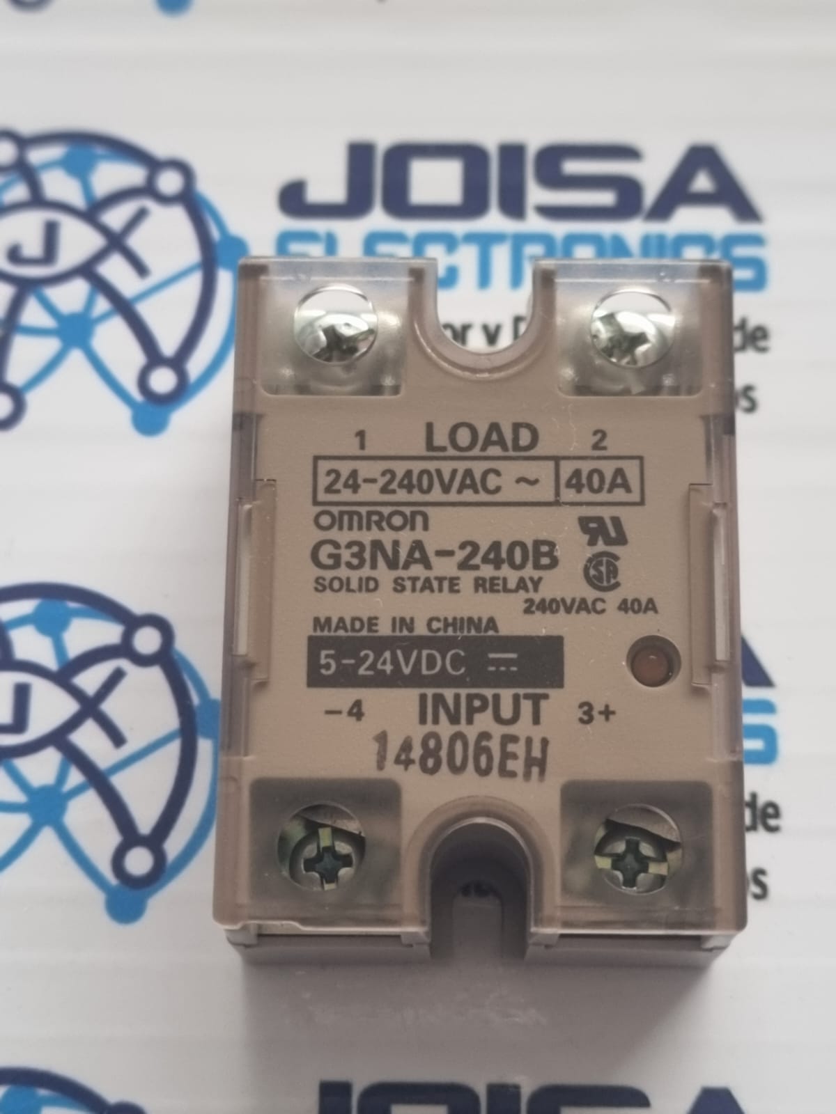 OMRON G3NA-240B-UTU 5-24VDC | Relay: solid state; Ucntrl: 5÷24VDC; 40A; 24÷240VAC; -30÷80°C - This product is available in OMRON G3NA-240B-UTU 5-24VDC | Relay: solid state; Ucntrl: 5÷24VDC; 40A; 24÷240VAC; -30÷80°C - This product is available in JOISA SAC