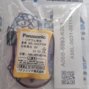 Panasonic BR-AGCF2W Programmable Logic Controller Battery This is a 2 cell lithium battery designed for use in Cutler Hammer, Fanuc and GE Fanuc series Beta