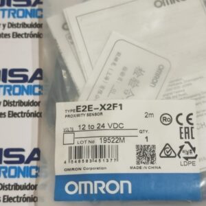 E2E-X2F1 ; Material - Cuerpo. Latón con revestimiento de níquel ; Voltaje de la fuente. 10V ~ 40V ; Tipo de terminación. Conductores de cable