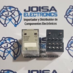 MODELO: MY4N-24VDC (S). RELE ELECTROMAGNÉTICO 4PDT 24VDC DE 14 PINES 5A/250VAC C/LED OMRON