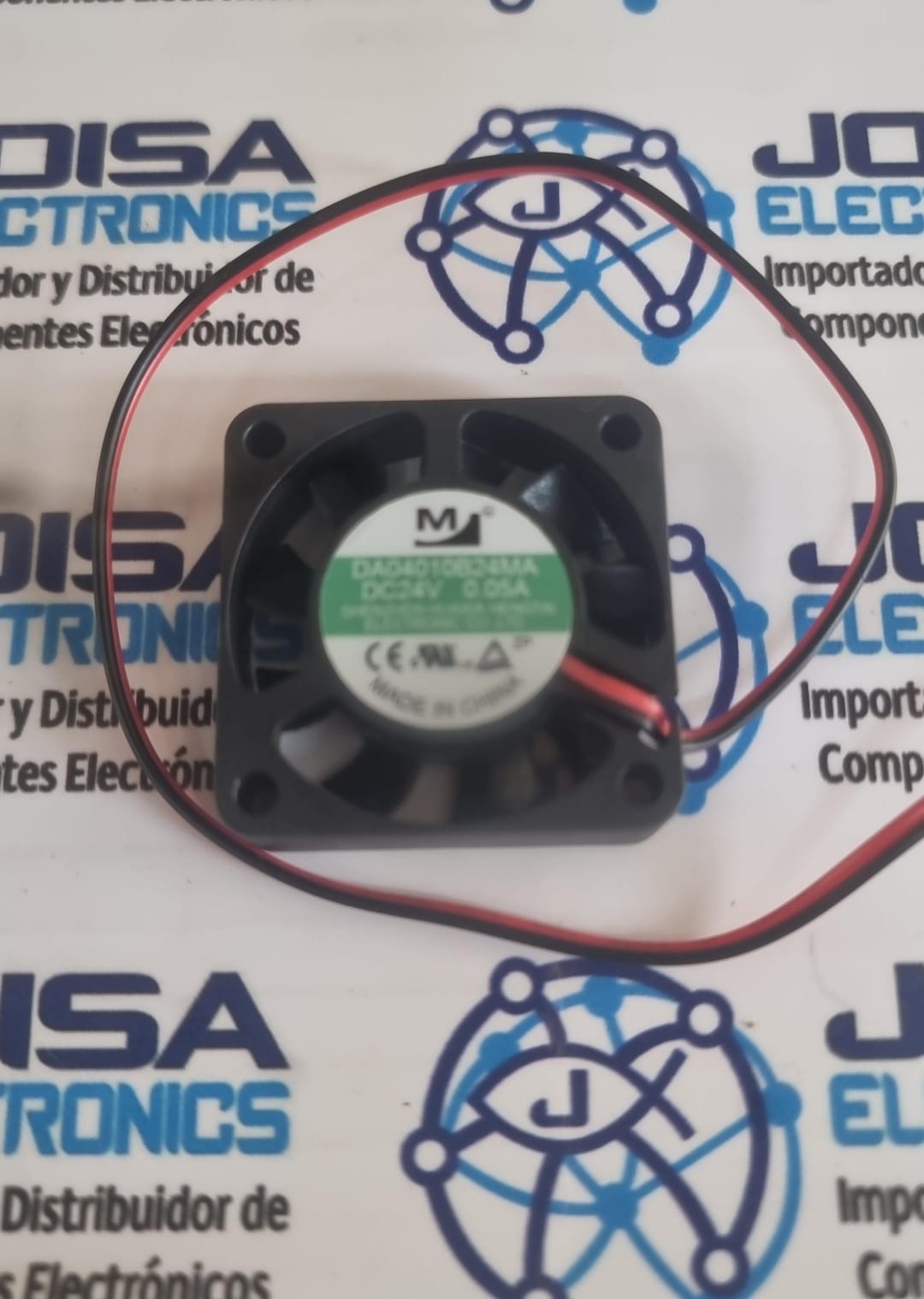 DA04010B24MA 4010 DC24V 0.05A 4CM 2-wire Dual Ball Silent Cooling Fan DA04010B24MA 4010 DC24V 0.05A 4CM 2-wire Dual Ball Silent Cooling Fan