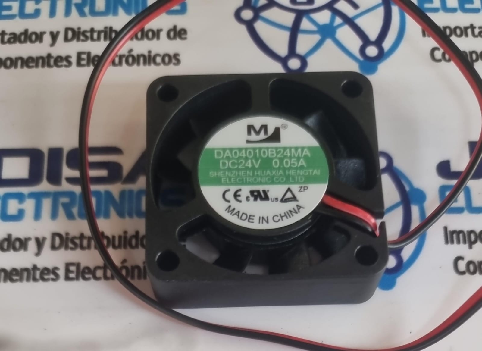 DA04010B24MA 4010 DC24V 0.05A 4CM 2-wire Dual Ball Silent Cooling Fan DA04010B24MA 4010 DC24V 0.05A 4CM 2-wire Dual Ball Silent Cooling Fan 2 HILOS