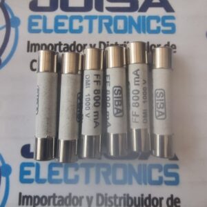 7017240.800MA Fusible SIBA 7017240 800mA ultra rápido FF800mA 1000V DMI fusible ULTRA RAPIDO FF en venta aca JOISA ELECTRONICS SAC
