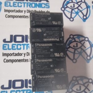 JW1FSN-DC12V JW1FSN-DC12V Panasonic Industrial Devices Relés universales 10A 12VDC SPDT SEALED PCB Relé de potencia sin enclavamiento Panasonic JW de 1 polo, SPDT, bobina 12V dc, Montaje en PCB VENDIDO POR JOISA ELECTRONICS SAC