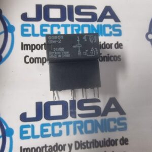G5V-2 24VDC G5V-2-24VDC OMRON. RELAY G5V-2-DC24V DPDT 2A,24V 8PIN MARCA OMRON Relé: electromagnético; DPDT; Uinductor: 24VDC; Icantactosmáx: 2A - Producto disponible en JOISA ELECTRONICS SAC