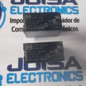 JQ1P-24V-F JQ1P-24V-F Relay de uso general / industriales 10A 24VDC SPDT HI · FABRICANTE: Panasonic · PART# Model:JQ1P-24V-F y disponible en JOISA ELECTRONICS SAC
