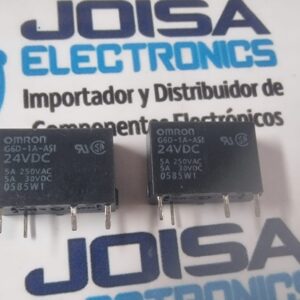 G6D-1A-ASI-DC24V G6D-1A-ASI-DC24 Omron Electronics Relés universales SPST-NO 24VDC 5A STOCK EN JOISA ELECTRONICS SAC