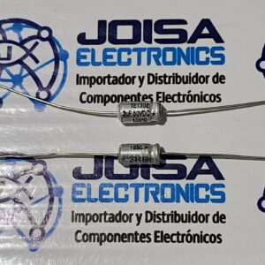 TE1302 CONDENSADOR AXIAL TE1302 Vishay / Sprague Capacitores electrolíticos de aluminio - plomo axial 3uF 50V +75% -10% Y COMERCIALIZADO EN JOISA ELECTRONICS SAC