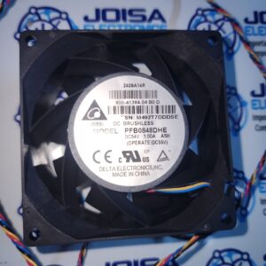 PFB0848DHE Delta Electronics PFB0848DHE -CK2A cuadrado 80x80x38mm 4 cables 48V 1.0A; Marca, Delta; Modelo, PFB0848DHE ; CA/CC, CC; Tamaño, 80 mm x 80 mm x 38 mm; Corriente, 1A DISTRIBUIDO POR JOISA ELECTRONICS SAC