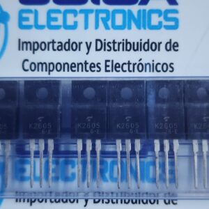 K2605 transistor 2SK2605 , equivalente al 2SK2605, hojas de datos en PDF. MOSF TO 220 ET. Parámetros y características DISTRIBUIDO POR JOISA ELECTRONICS SAC