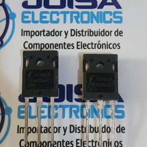 FGH60N60SFD FGH60N60SFD /D. IGBT - Parada de campo. 600 V, 60 A. FGH60N60SFD. Descripción. Utilizando la novedosa tecnología IGBT de parada de campo, los IGBT de parada de campo de ON Semiconductor Y DISTRIBUIDO POR JOISA ELECTRONICS SAC