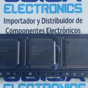 M430F449 Microcontrolador: MSP430F449 con 60 000 bytes de memoria flash de programa, 256 bytes de memoria flash de datos y 2 000 bytes de RAM. Conector JTAG. Puentes JTAG de entrada y salida distribuido por joisa electronics sac