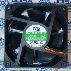 DA12038B12UF Ventilador cuadrado para servidor DA12038B12UF M / Huaxia Hengtai DA12038B12UF 12 V 1,50 A, 120 x 120 x 38 mm, 120 mm, 2 cables y 2 pines Y DISTRIBUIDO POR JOISA ELECTRONICS SAC EN LIMA PERU