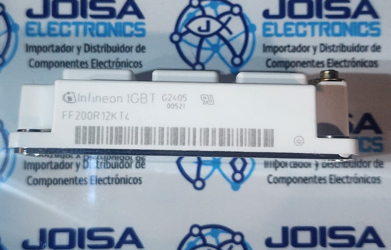 FF200R12K FF200R12K FF200R12KE3 MODULO IGBT 1200V, 200A, MARCA INFINEON. FABRICANTE: Infineon Technologies Y DISTRIBUIDO POR JOISA ELECTRONICS SAC PERU LIMA FF200R12K FF200R12KE3 MODULO IGBT 1200V, 200A, MARCA INFINEON. FABRICANTE: Infineon Technologies Y DISTRIBUIDO POR JOISA ELECTRONICS SAC PERU LIMA