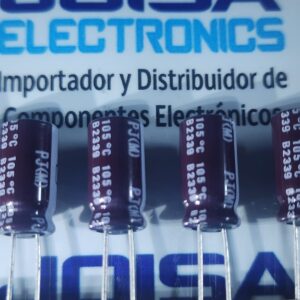 UPJ1H820MPD1TD Condensadores electrolíticos de aluminio - Con terminales radiales 82uF 50 voltios 20%