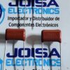 CBB21 104J630V CONDENSAOR POLIPROPILENO 0.1UF 630V CBB21 MPP 104J630V Metallized Polypropylene Film Capacitor by original manufacturer. 0.1UF capacity, 630V Y COMERCIALIZADO POR JOISA ELECTRONICS SAC