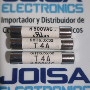 8020.5017.G FUSIBLE CERAMICO Fusible de cartucho serie SHT de Schurter caracterizado por una alta capacidad de ruptura de 1.500 A y protección primaria de 500 V ac DISTRIBUIDO POR JOISA ELECTRONICS SAC LIMA PERU