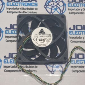 AFB0712HB Ventilador industrial de doble bola DELTA AFB0712HB DC12V 0.33A 7CM7015 . LELEN 003 (5). 100% NUEVO Y DISTRIBUIDO POR JOISA ELECTRONICS SAC LIMA PERU
