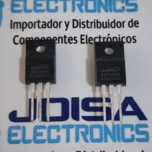 MDF4N60B MDF4N60B TRANSISTOR MOSFET de canal N MDF4N60B de 600 V. MOSFET de canal N MDF4N60B de 600 V, 4,6 A, 2,0 Ω. Descripción general. Características. Estos MOSFET de canal N se fabrican con tecnología avanzada Y DISTRIBUIDO POR JOISA ELECTRONICS SAC LIMA PERU