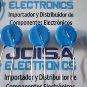 14D471K VARISTOR RADIAL MOV-14D471K | Varistor: de metal-óxido; THT; 300VAC; 385VDC; 470V; 4,5kA; Ø16,5mm Y COMERCIALIZADO POR JOISA ELECTRONICS SAC LIMA PERU