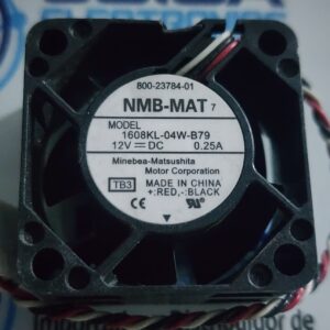 1608KL-04W-B79 VENTILADOR Modelo: 1608KL-04W-B79 Plomo: 3 pines Tamaño: 40*40*20mm Voltaje: DC 12V Corriente: 0,25 A Potencia: 3,0 W Velocidad: 13000 RPM Flujo de aire: 15,8 CFM COMERCIALIZADO POR JOISA ELECTRONICS SAC