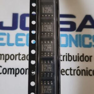 UCC28C43 El UCC28C43 de TI es un controlador PWM industrial de modo corriente, de 20 V y bajo consumo, con protección contra sobretensión (UVLO) de 8,4 V/7,6 V y ciclo de trabajo del 100 %. Consulte parámetros, información de pedido y calidad COMERCIALIZADO POR JOISA ELECTRONICS SAC PROVEEDOR DE LIMA PERU