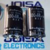 400MXR68-68x400v Condensador SNAP de bloqueo a presión 400MXR68, 68 µF , 400 V. Dimensiones: 25,4 mm de largo x 22,2 mm de diámetro. Temperatura: 105 °C. Fabricante: Rubycon.Y DISTRIBUIDO POR JOISA ELECTRONICS SAC PROVEEDOR LIMA PERU