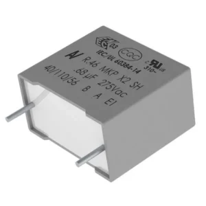 R46KN410050N1K Los condensadores de película de las series R41 y R46 de KEMET se utilizan como supresores de interferencias para aplicaciones de conexión directa y son adecuados para su uso en entornos donde la falla. COMERCIALIZADO POR JOISA ELECTRONICS SAC PROVEEDOR LIMA PERU