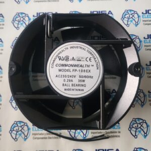 FP-108EX-230V VENTILADOR De flujo Axial Industrial 0.45A 196CFM 120V 230V 380V 7 pulgadas FP-108EX S1-S 17CM x 150x172 51mm 172mm 17251 AC ventilador de refrigeración Y COMERCIALIZADO POR JOISA ELECTRONICS SAC PROVEEDOR LIMA PERU