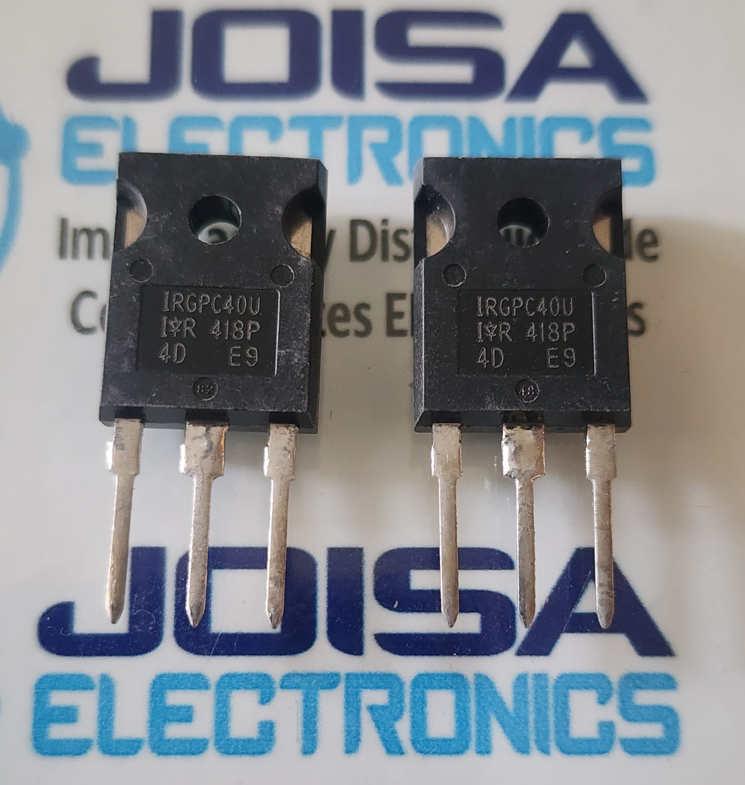 IRGPC40U IRGPC40U TRANSISTOR IRGPC40U ; Fabricante: International Rectifier ; Serie: - ; Descripción breve: IGBT UFAST 600V 40A TO-247AC ; DISTRIBUIDO POR JOISA ELECTRONICS SAC PROVEEDOR IMA PERU IRGPC40U TRANSISTOR IRGPC40U ; Fabricante: International Rectifier ; Serie: - ; Descripción breve: IGBT UFAST 600V 40A TO-247AC ; DISTRIBUIDO POR JOISA ELECTRONICS SAC PROVEEDOR IMA PERU