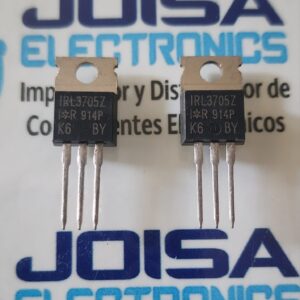 IRL3705Z TRANSISTOR L3705Z IRL3705Z IRL3705ZPBF-MOSFET de potencia de Canal N TO-220 55V 75A, nuevo y Original, 1 piezas ; Número de modelo IRL3705ZPBF COMERCIALIZADO POR JOISA ELECTRONICS SAC LIMA PERU PROVEEDOR