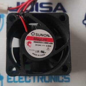 MB40202V2-000C-A99 Ventilador axial de refrigeración SUNON MB40202V2-000C-A99 DC24V 0.80W de 2 cables Y COMERCIALIZADO POR JOISA ELECTRONICS SAC LIMA PERU