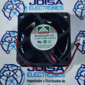 MGA6024UB-025 Ventilador AXIAL MAGIC MGA6024UB-025 6025 DC24V 0.29A 6cm de 2 cables COMERCIALIZADO POR JOISA ELECTRONICS SAC LIMA PERU