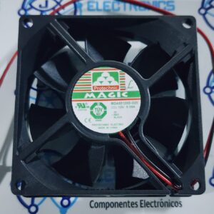 MGA8012XB-025 Ventilador AXIAL silencioso MAGIC MGA8012XB-025 de 2 pines, 12 V CC, 0,39 A COMERCIALIZADO POR JOISA ELECTRONICS SAC LIMA PERU