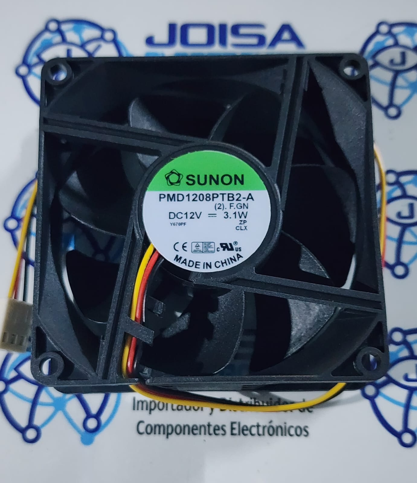 PMD1208PTB2- PMD1208PTB2-A VENTILADOR AXIAL 100% CALIDAD Modelo: PMD1208PTB2-A ; tamaño: 80 × 80 × 25 mm<br> voltaje: DC12V <br> Potencia: 4,0 W Y COMEERCIALIZADO POR JOISA ELECTRONICS SAC LIMA PERU PMD1208PTB2-A VENTILADOR AXIAL 100% CALIDAD Modelo: PMD1208PTB2-A ; tamaño: 80 × 80 × 25 mm voltaje: DC12V Potencia: 4,0 W Y COMEERCIALIZADO POR JOISA ELECTRONICS SAC LIMA PERU