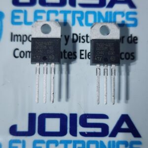 T410-600T TRANSISTOR TRIACS 4AMPERIOS 600-800VOLTIOS 5 AMPERIOS 35 MA TO-220AB COMERCIALIZADO POR JOISA ELECTRONICS SAC PROVEEDOR LIMA PERU