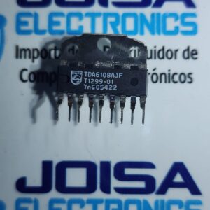 TDA6108AJF TRANSISTOR ZIP Amplificador de triple salida de video PHILIPS TDA6108AJF ZIP-9 Y COMERCIALIZADO POR JOISA ELECTRONICS SAC PROVEEDOR LIMA PERU