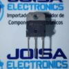 TIP140 ESTE TIP140 Transistor NPN se utiliza para aplicaciones de potencia lineales y de conmutación en equipos industriales Y SE COMERCIALIZA POR JOISA ELECTRONICS SAC PROVEEDOR LIMA PERU