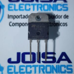 TIP140 ESTE TIP140 Transistor NPN se utiliza para aplicaciones de potencia lineales y de conmutación en equipos industriales Y SE COMERCIALIZA POR JOISA ELECTRONICS SAC PROVEEDOR LIMA PERU