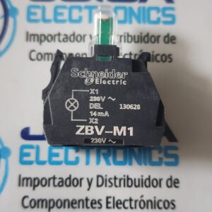 ZBV-M1 ZBVM1 Schneider Electric Indicadores de montaje de panel industrial / Indicadores del interruptor PSHBTTN LIGHT MOD 22MM 230-240VAC XB4 Y DISTRIBUIDO POR JOISA ELECTRONICS SAC LIMA PERU